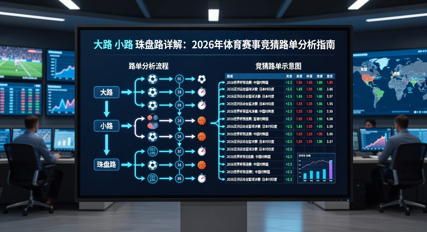 大路 小路 珠盘路：2026年看盘与走势判断
