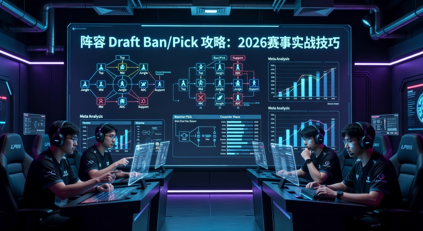 阵容 Draft Ban/Pick：排阵禁选与临场思路
