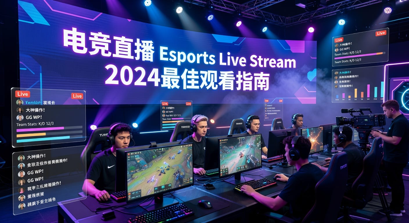 电竞直播 Esports Live Stream 2026实时观赛指南