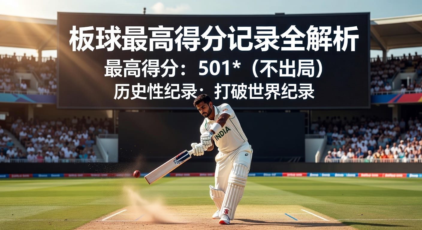 板球最高得分 Highest Score：2026年纪录解读